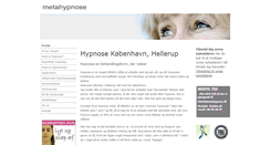 Desktop Screenshot of metahypnose.dk